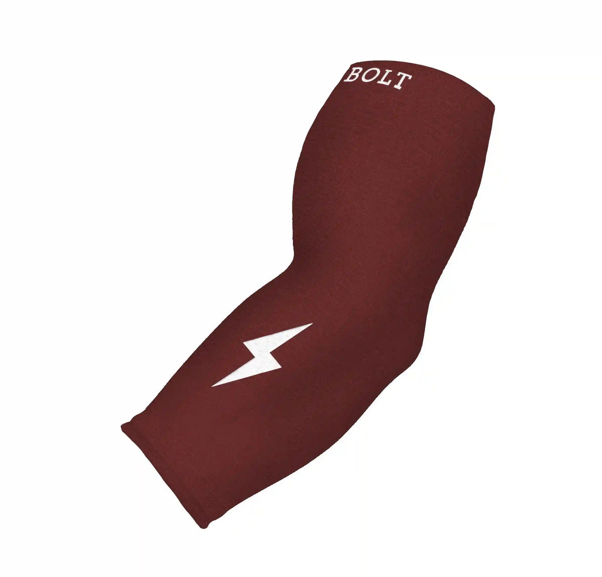 Graduated Compression Premium 3/4 Arm Sleeve - Maroon