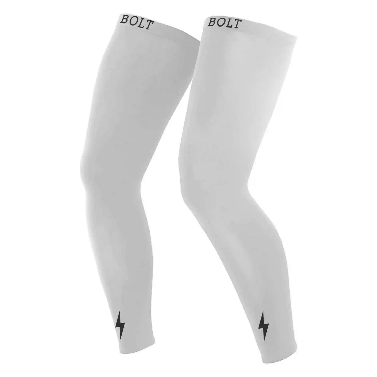 Compression Xtra Long Leg Sleeves (2-Pack) - White