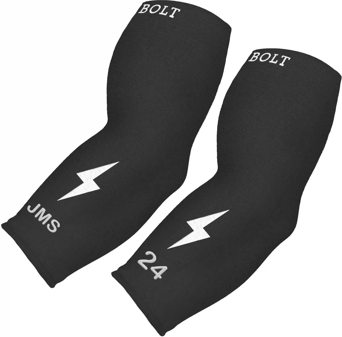 Personalized Graduated Compression Premium 3/4 Arm Sleeve - Black