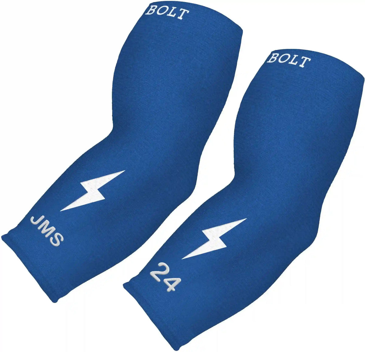 Personalized Graduated Compression Premium 3/4 Arm Sleeve - Royal Blue