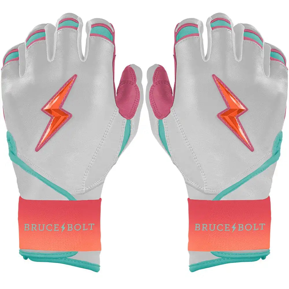 Bear Series Long Cuff Batting Gloves - Sunrise