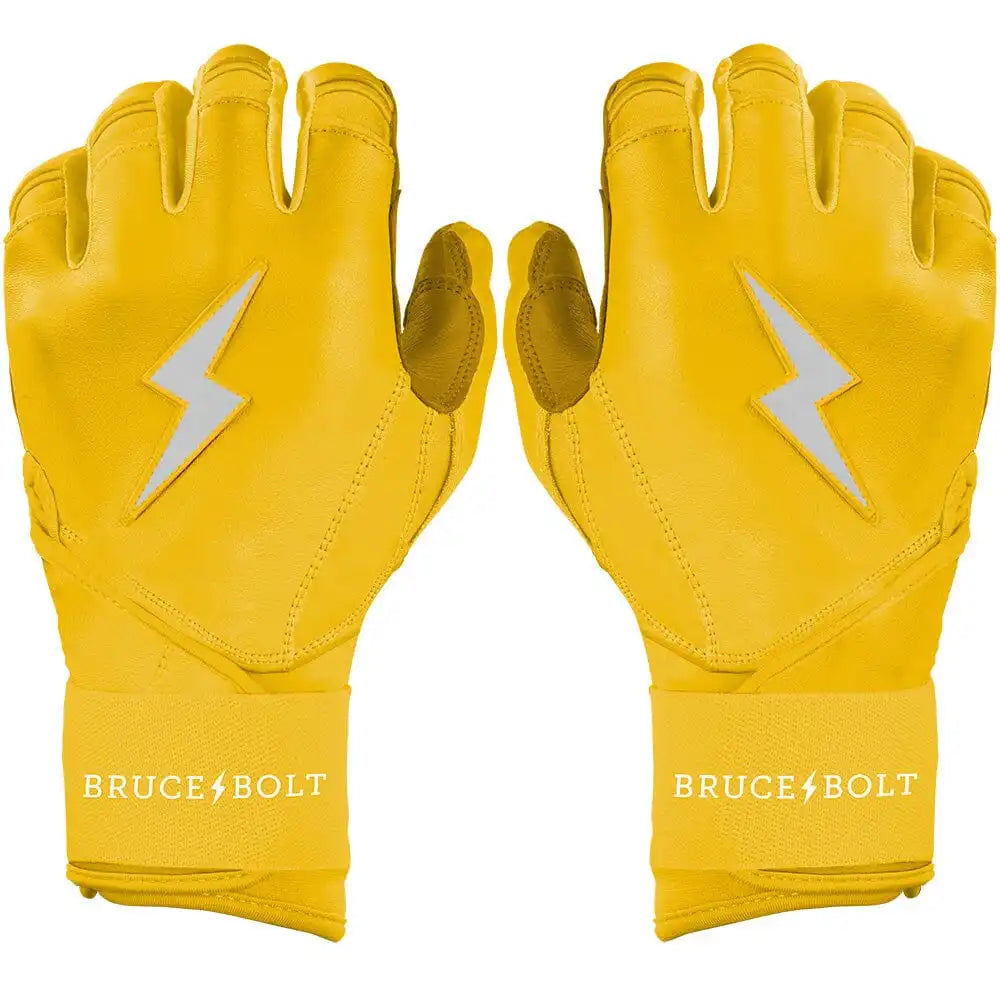 Original Series Long Cuff Batting Gloves - Yellow